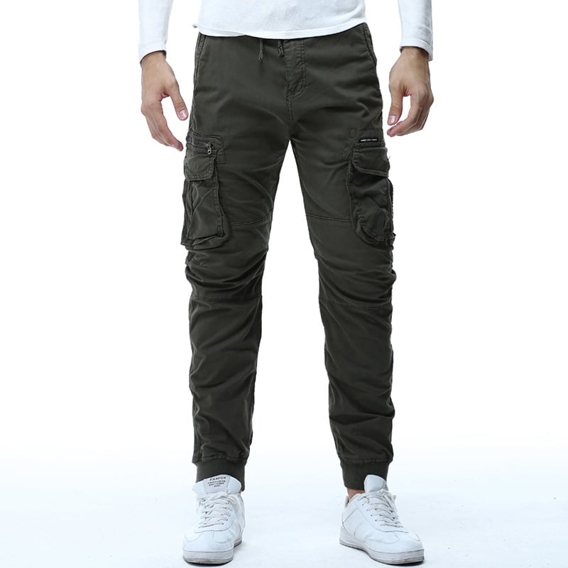 Elastic Flex Cargo Pants New Era Fashion LLc