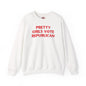 Pretty Girls Vote Republican Crewneck Sweatshirt The Devil's Pickle