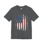 Distressed American Flag T-Shirt The Devil's Pickle