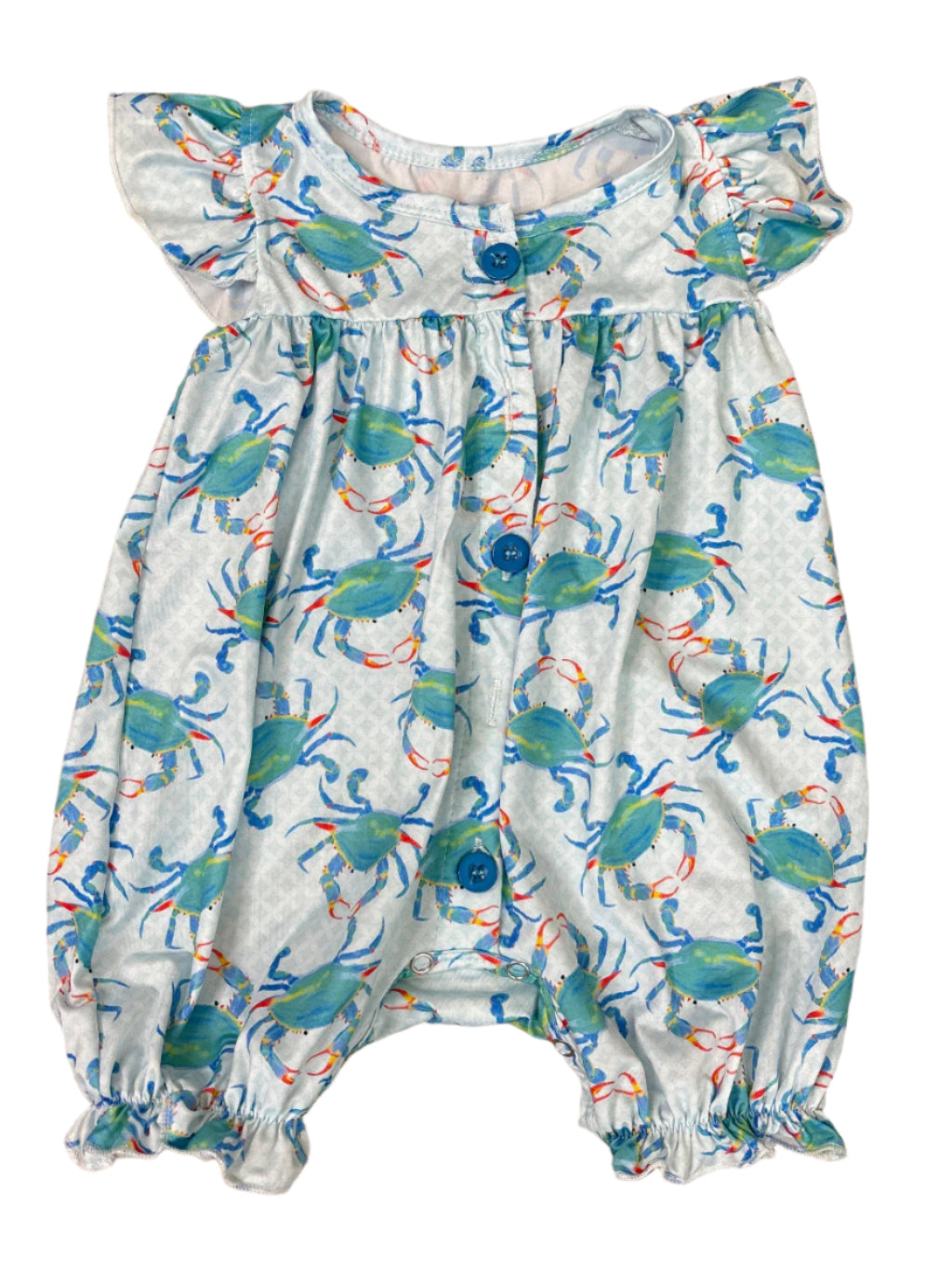 Aqua Crab Girl's Bubble Jolie & Jax Boutique