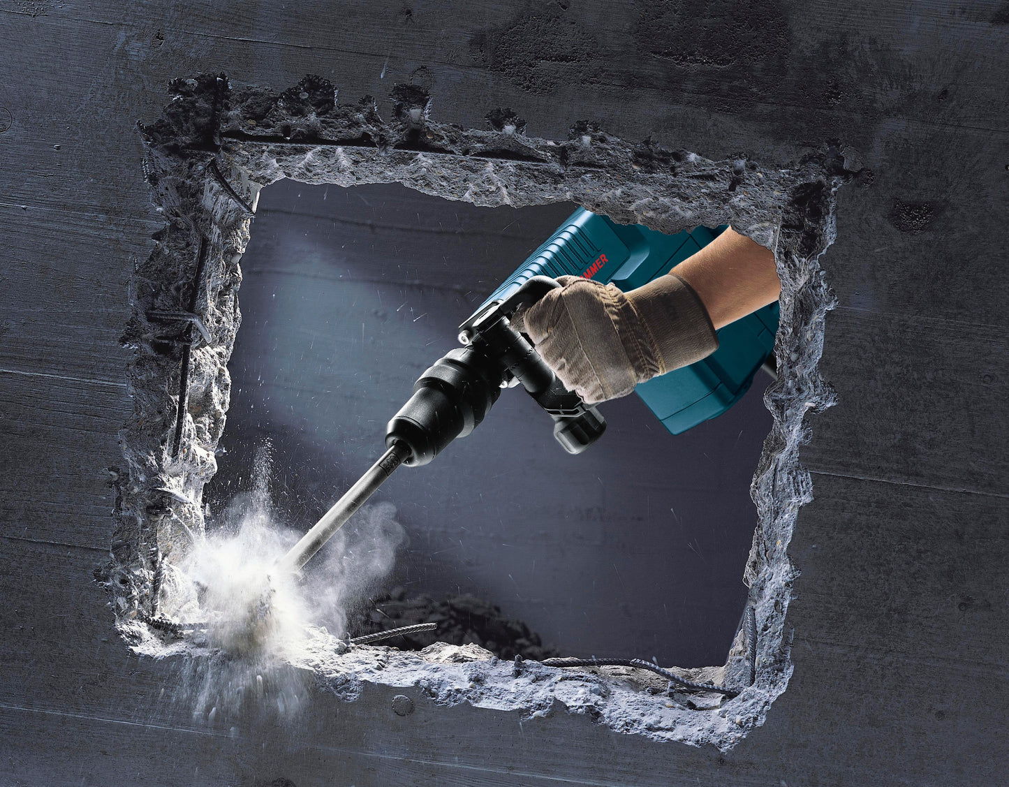 BOSCH 11316EVS 14 Amp SDS-max® Demolition Hammer VM Hardware