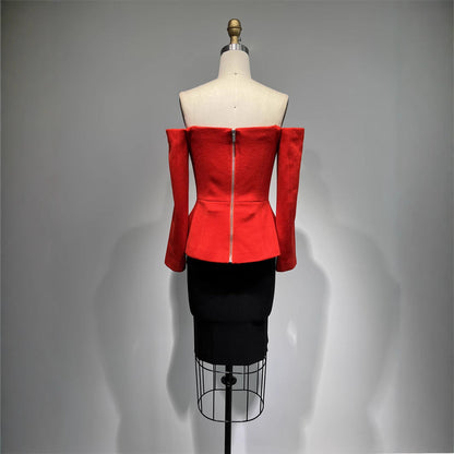 Loose Top Casual Tight Skirt 2 Pieces Suit See size chart under “more details” The Fashion Celestial