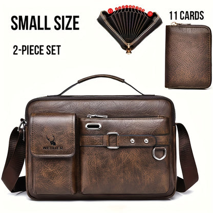 Men's Single-Shoulder Bag, Crossbody Bag, Business Messenger Bag, Shoulder Bag, Handbag, Casual Bag for Men NovaCart