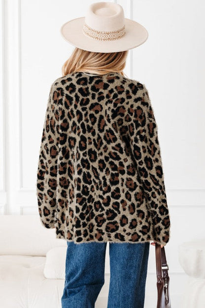 Leopard Open-Front Cardigan Shop Style & More | Fresh Looks, Everyday Deals & Free Shipping
