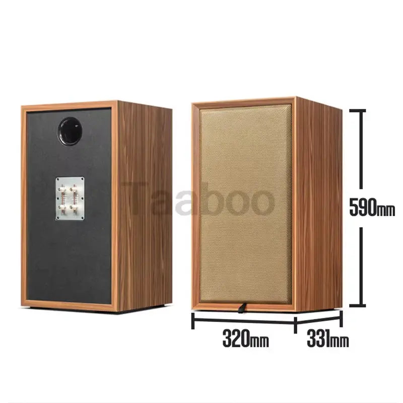 Elevate Your Sound Experience with the 8 Inch Three-Way Labyrinth Speaker Empty Box - Perfect for DIY HiFi Audio Enthusiasts!