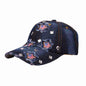 American Flag Distressed Denim Baseball Cap Country in My Heart