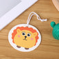 Compressed Wood Pulp Cotton Sponge Dish Washing Brush Non-Stick Oil Kitchen Sponge Wipe Cartoon Dish Washing Scrub Dish Towel