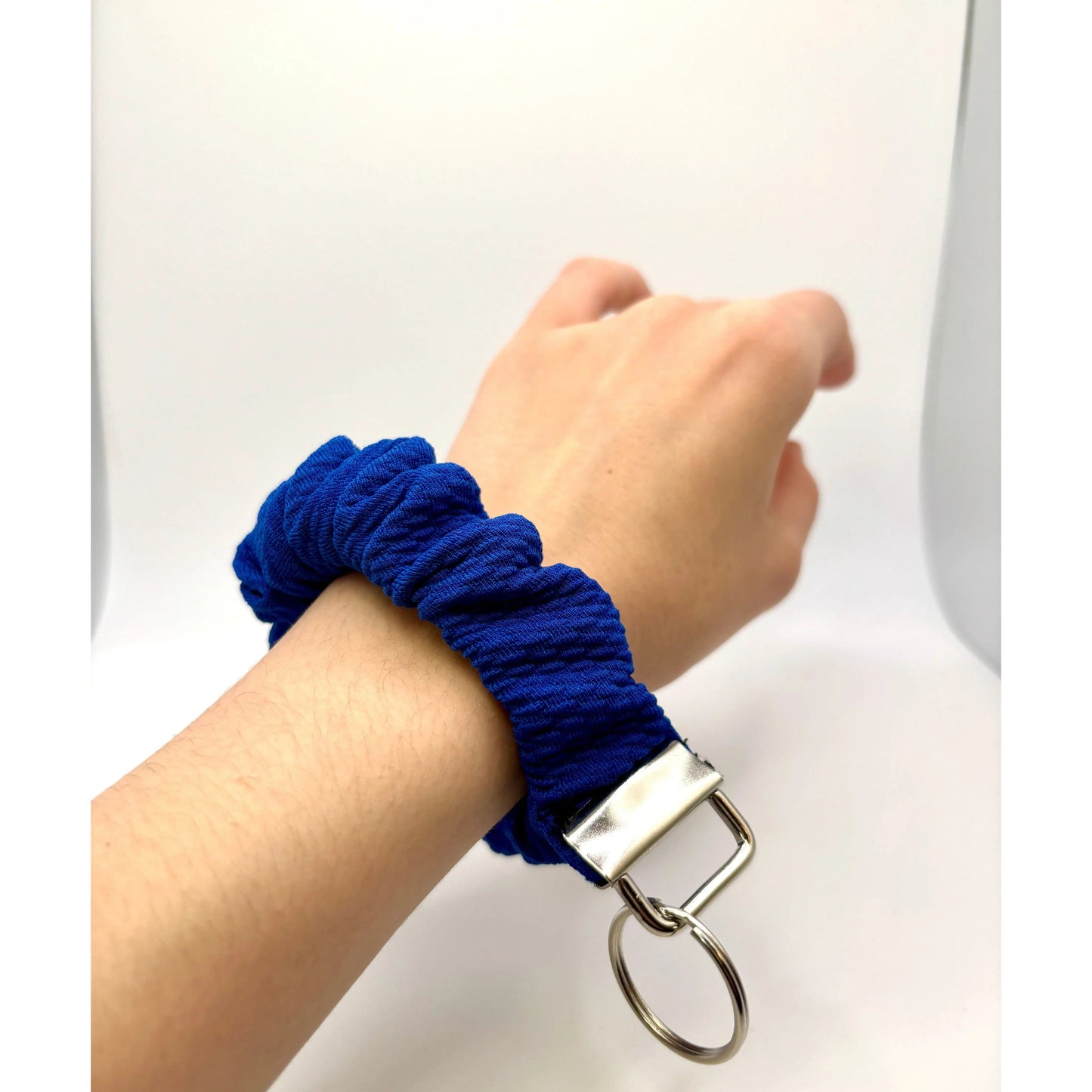 Royal Blue Bullet Scrunchie Wristlet Enchanted Scrunch