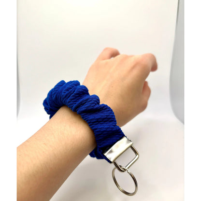 Royal Blue Bullet Scrunchie Wristlet Enchanted Scrunch