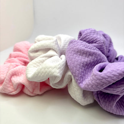 Mini Pastel Bullet Scrunchie Trio Enchanted Scrunch