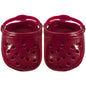 Heart Shaped Pet Dog Hole Shoes Silica Gel Wear-Resistant Breathable Slippers Dog Sandals Pet Decorations