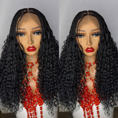 Black bohemian curl wig HOL stores
