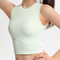 SculptFit Sleeveless Ribbed Yoga Top Country in My Heart