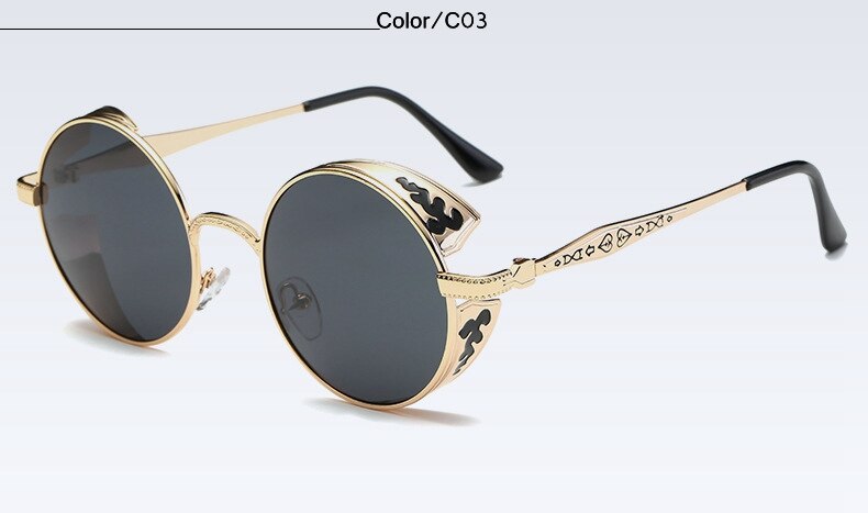 Fashion Polarized Steampunk Sunglasses FitiqueFit