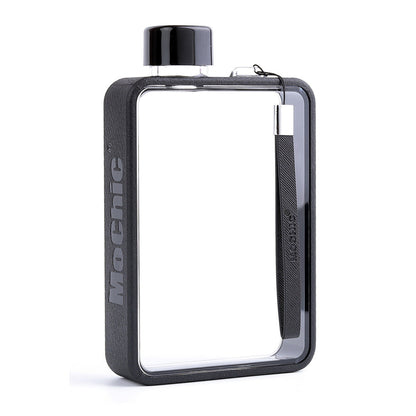 MoChic Sports Flat A5 Water Cup Portable High-Value Paper Water Bottle Ins Style Korean Version Of The Plastic Water Bottle