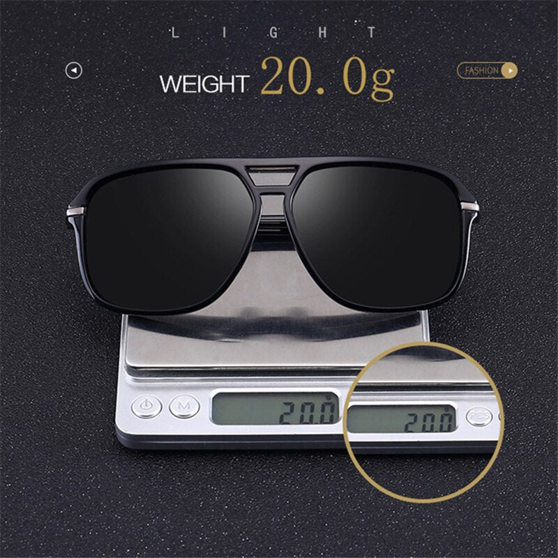 Oversized Sunglasses Men Polarized Mirror Goggles Driving Sun Glasses FitiqueFit