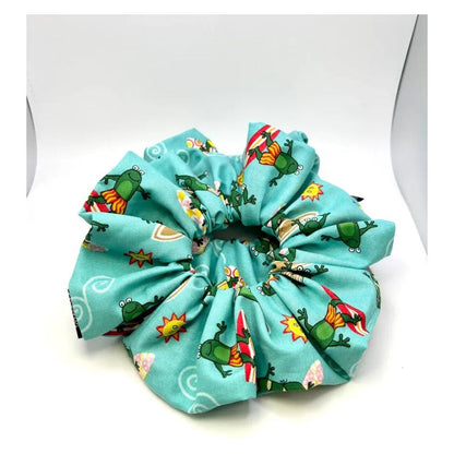 Surfing Frog Summer Scrunchie Enchanted Scrunch