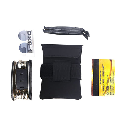 Road Bike Bicycle Seat Cushion Saddle Bag Mountain Road Bike Seat Tube Bag Riding Rear Seat Bag Tool Kit Equipment