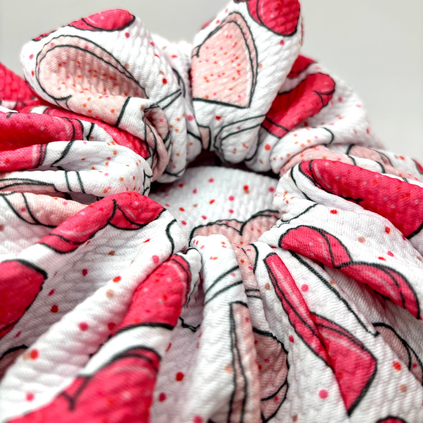 Sugar Cookie Valentine's Day Bullet Scrunchie Enchanted Scrunch