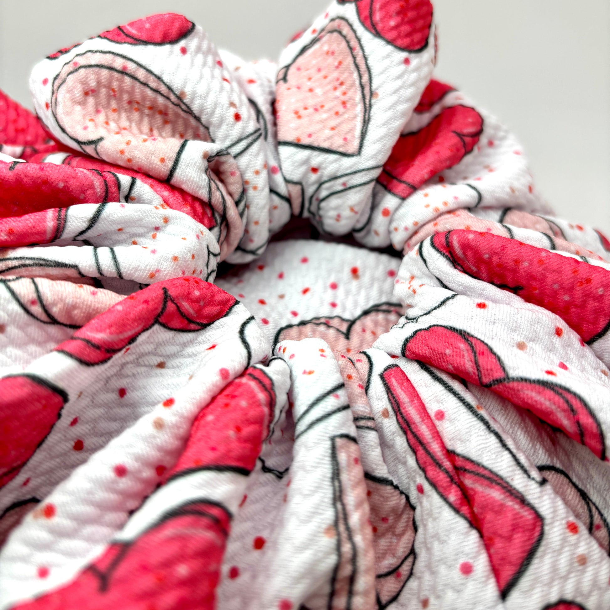 Sugar Cookie Valentine's Day Bullet Scrunchie Enchanted Scrunch