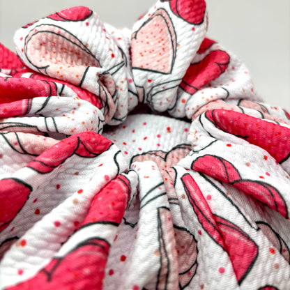 Sugar Cookie Valentine's Day Bullet Scrunchie Enchanted Scrunch