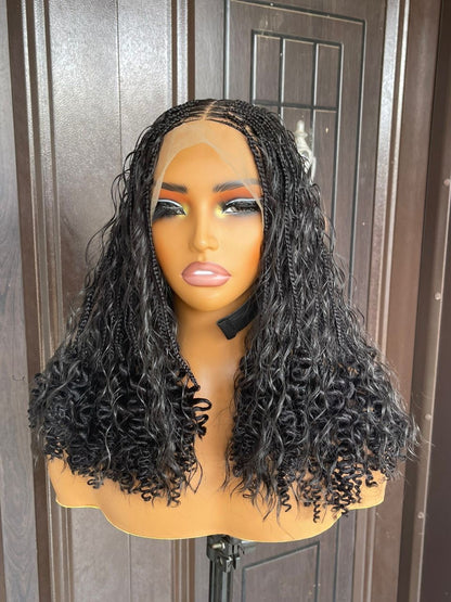 Short boho human hair curls HOL stores