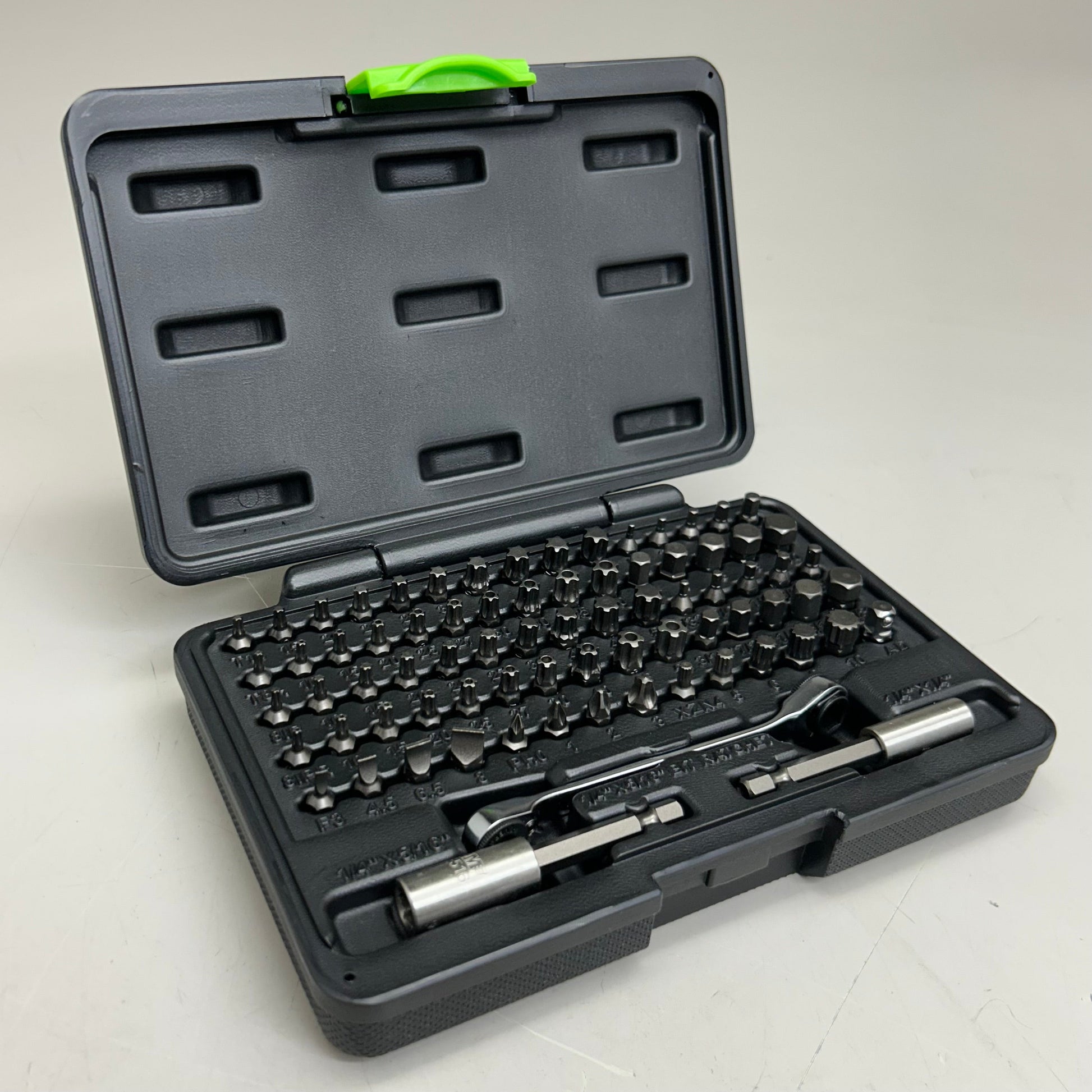 VIM TOOLS (77 PCS) Low Profile Master Bit Set 5/8" Long Bits Black VHC77 PayWut