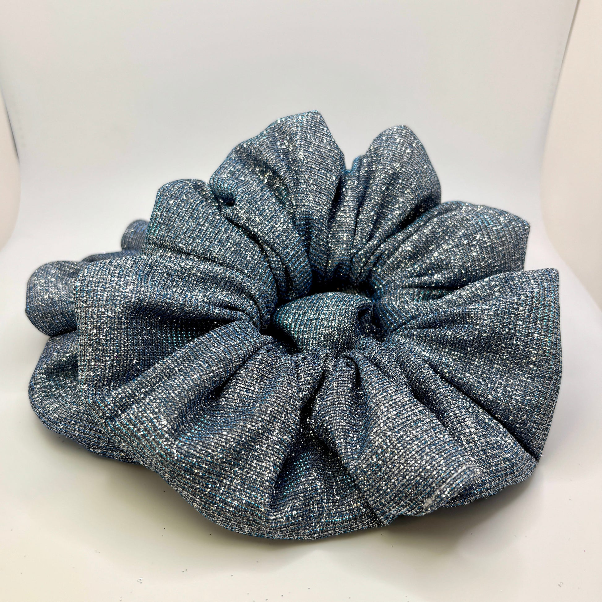 Navy Blue Sparkle Scrunchie Enchanted Scrunch