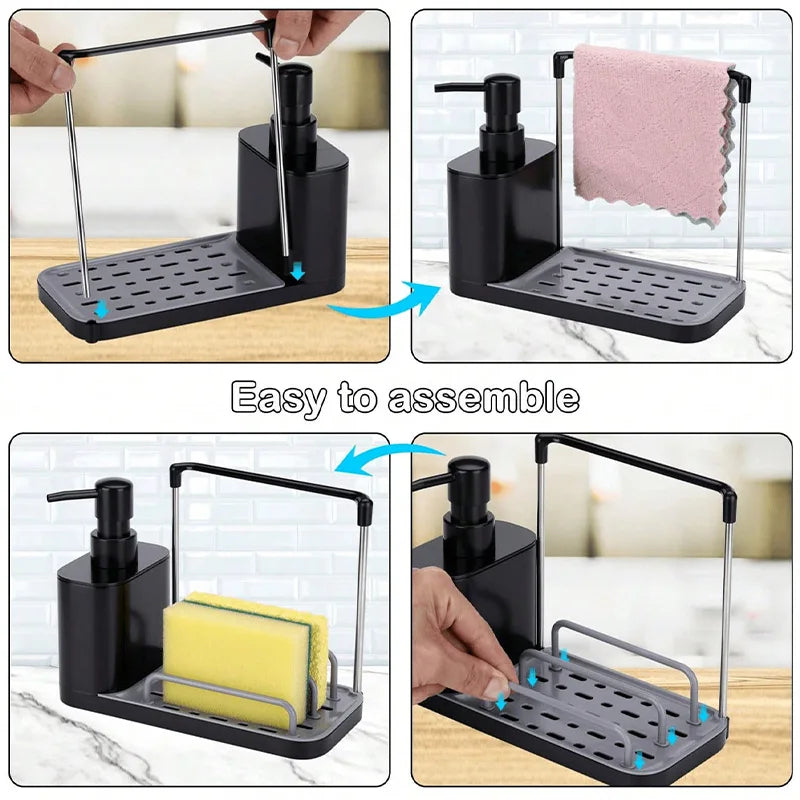 5-in-1 Hand and Dish Soap Dispenser Set ViralGalleria.com