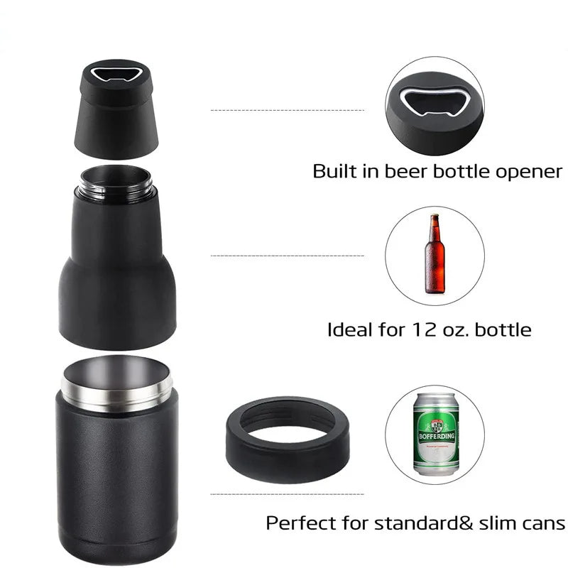 3 in 1 Stainless Steel Drink Cooler ViralGalleria.com
