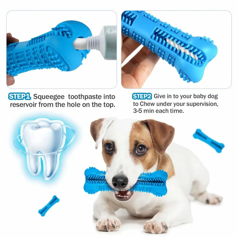 Soft Rubber Dog Toothbrush ViralGalleria.com