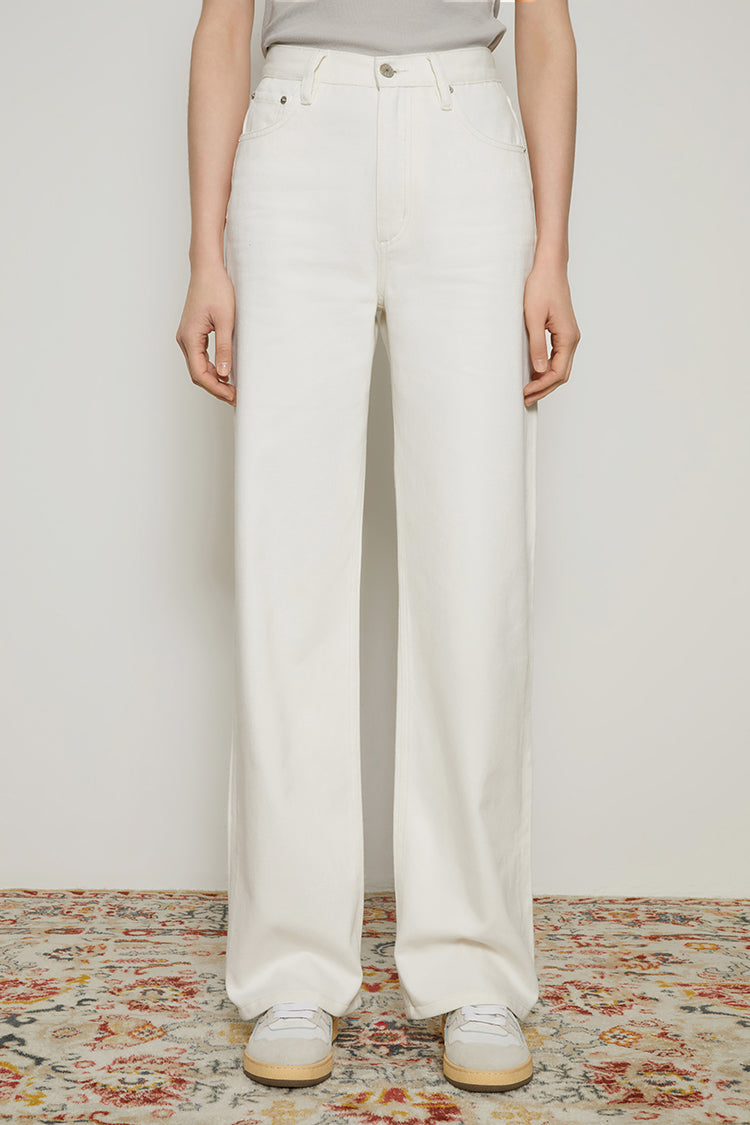 Coney Island Whitefish High Rise Wide Jeans HJ007 Hey Joanie