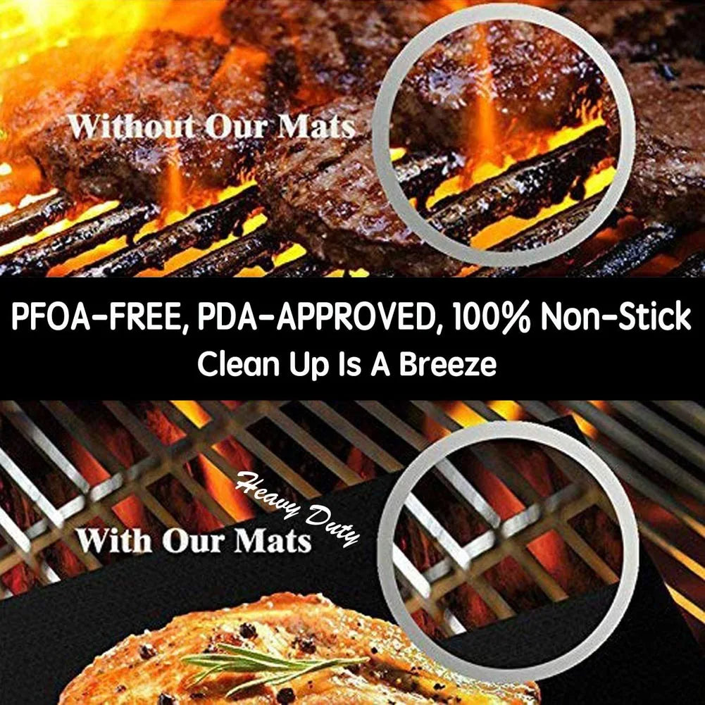 Non-Stick BBQ Grill Mat ViralGalleria.com