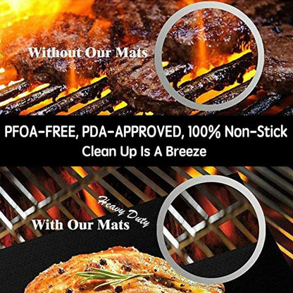 Non-Stick BBQ Grill Mat ViralGalleria.com
