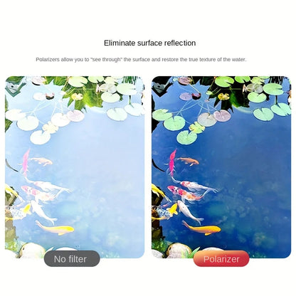 52mm Clip-On CPL Phone Lens Filter ViralGalleria.com