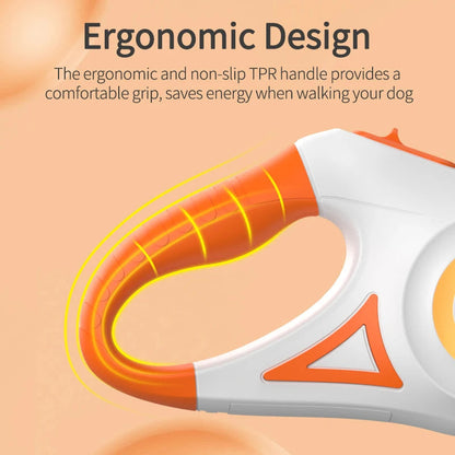 Automatic Retractable Luminous Dog Walking Rope ViralGalleria.com