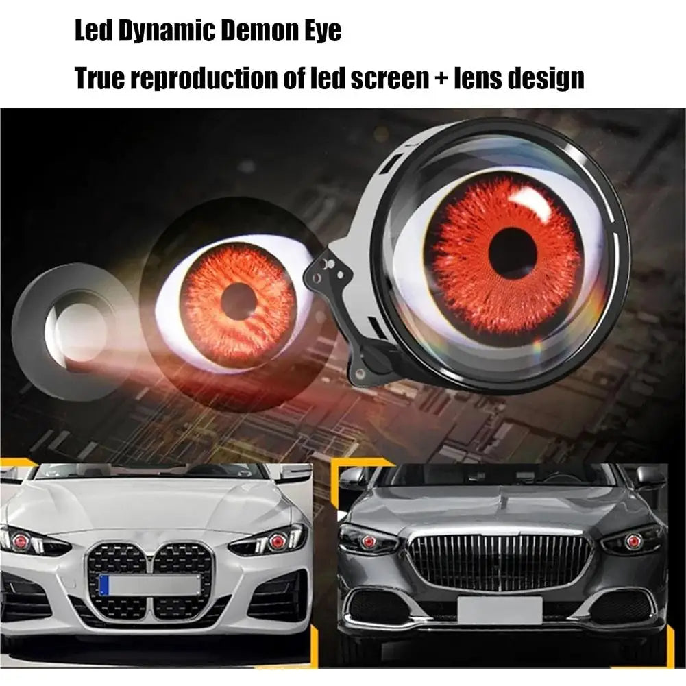 Dynamic LED Eye Headlights ViralGalleria.com