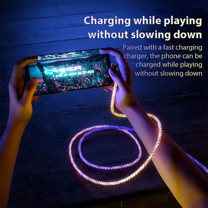 120W RGB Fast Charging Cable ViralGalleria.com