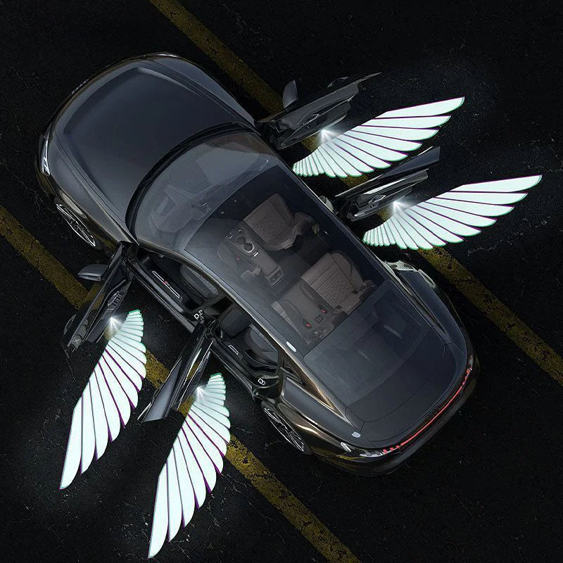 Car Angle Wings LED ViralGalleria.com