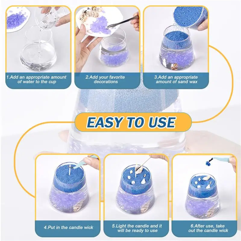 Granular Pearl Candle Wax ViralGalleria.com