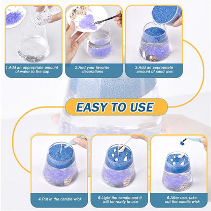 Granular Pearl Candle Wax ViralGalleria.com