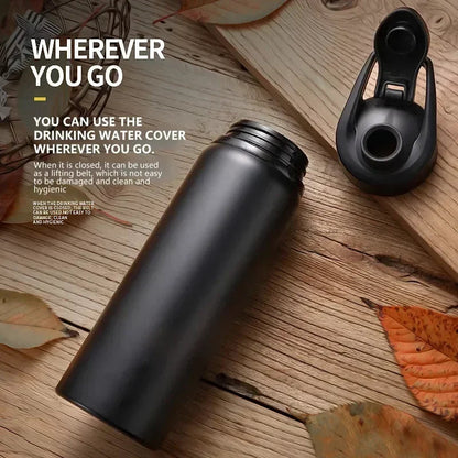 600ml Stainless Steel Outdoor Water Bottle ViralGalleria.com