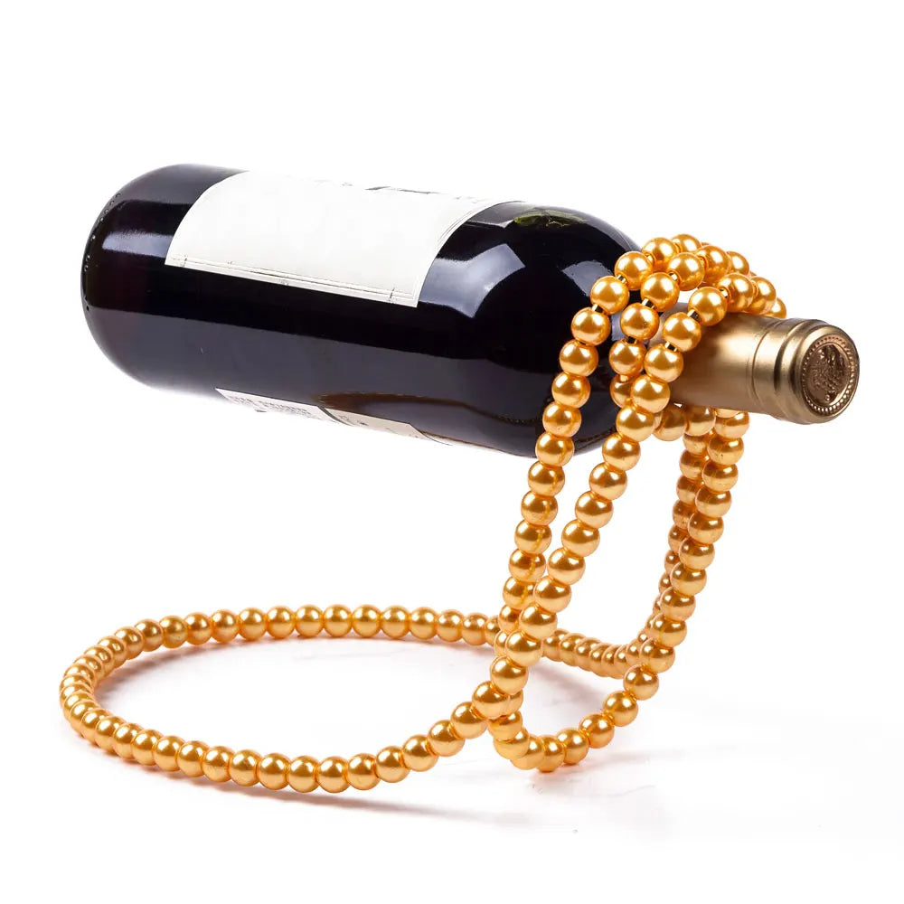 Pearl Chain Floating Wine Holder ViralGalleria.com