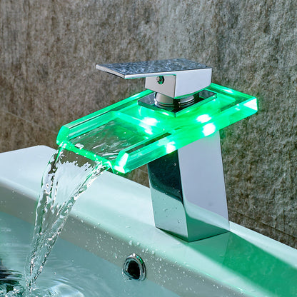 LED Waterfall Faucet ViralGalleria.com
