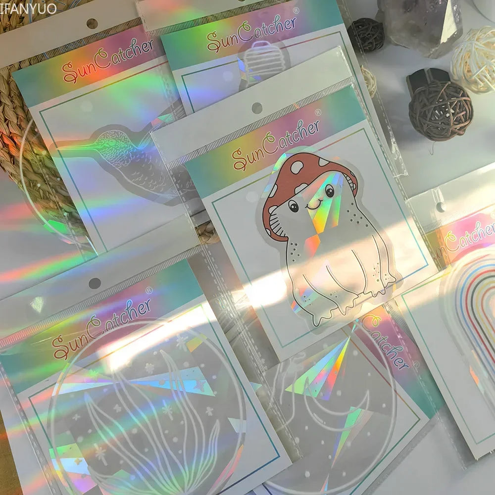 Sun Catcher PVC Self Adhesive Glass Window Stickers ViralGalleria.com