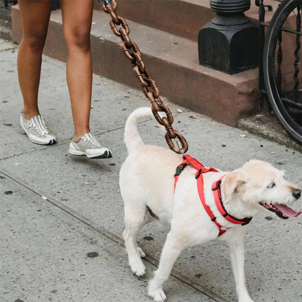 Funny Dog Chain Leash ViralGalleria.com