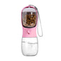 Portable Water Bottle For Dogs with Food Container ViralGalleria.com