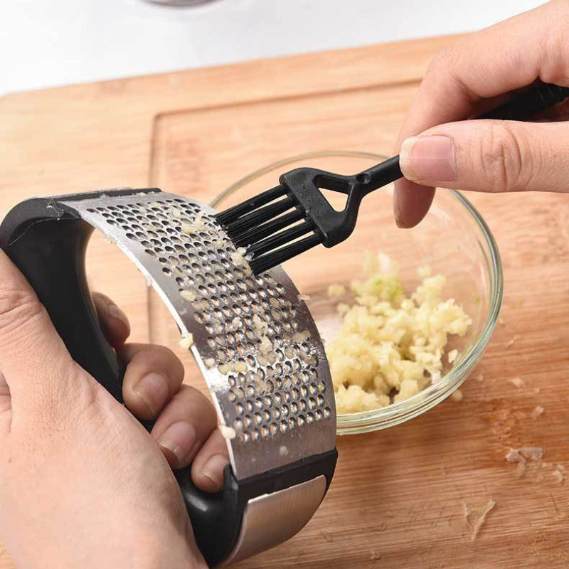 Stainless Steel Garlic Press Crusher ViralGalleria.com