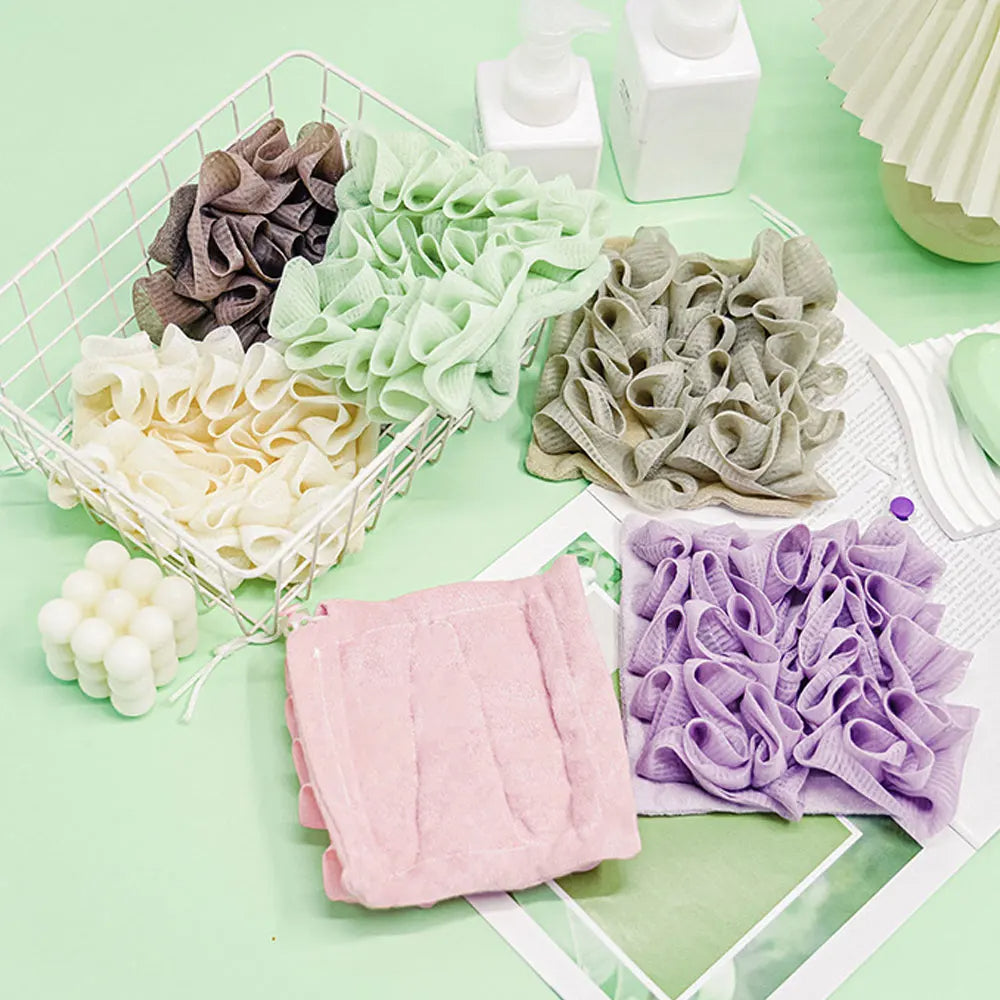 2-In-1 Bath Ball Loofah ViralGalleria.com