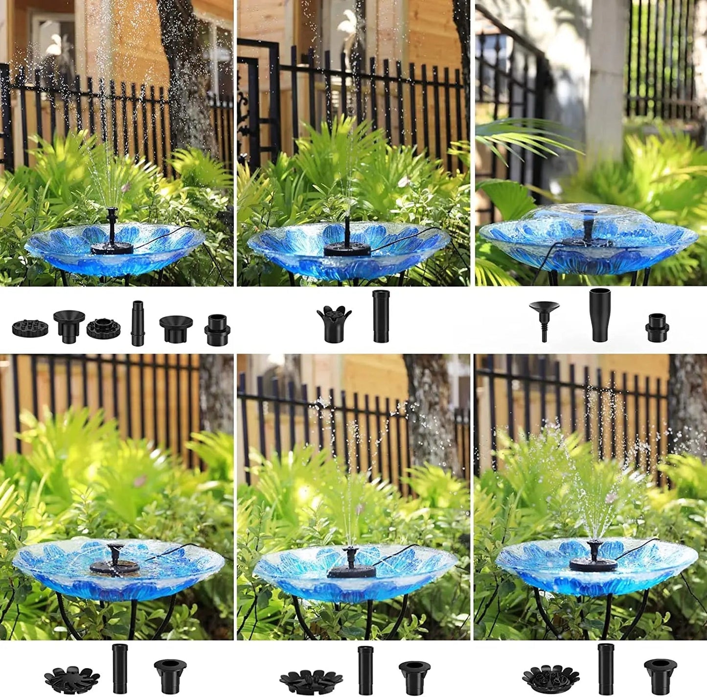 Solar Water Fountain ViralGalleria.com